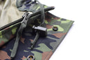 Mil-Tec brand German army field Jacket GoreTex Flecktarn camo waterproof rain - GoMilitar