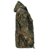 Mil-Tec Brand Jacket RipStop Smock German army Flecktarn Camo Parka Men's wear