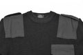 Mil-Tec brand Men Sweater German pullover Commando Jumper Black sweater Wool