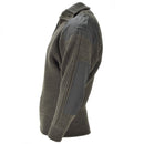 Mil - Tec Brand Sweater Austrian Army style Alpine Pullover Knit Men Olive OD Wool - GoMilitar