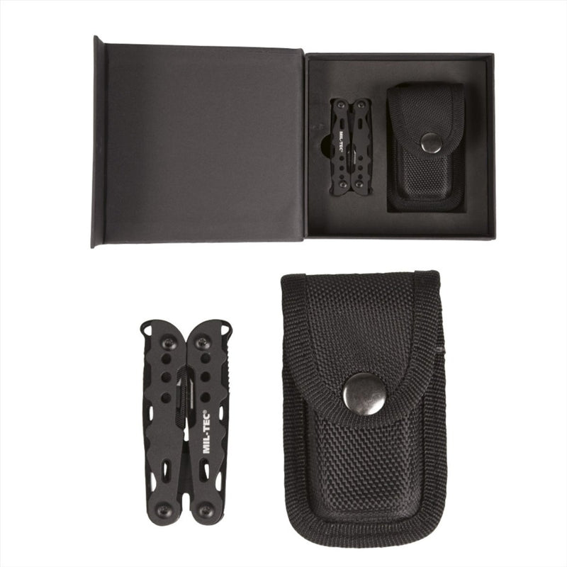 MIL-TEC Cobra Multi Tool Pocket Knife Miniature 2Cr13 Steel Aluminium Handle