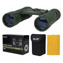 MIL-TEC Collapsible Binoculars 10x25 Clear View Protective Nylon Bag Camo - GoMilitar