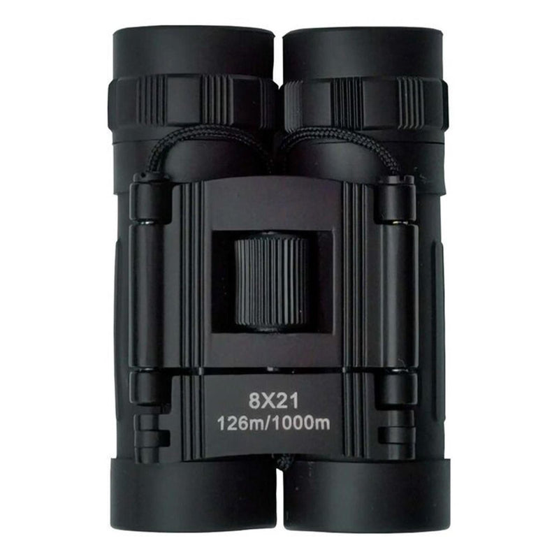 MIL-TEC Collapsible Binoculars 8x21 Visual Field 126m Nylon Bag Included Black