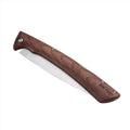 MIL-TEC Compact Folding Saw 19cm Stainless Steel 420 Blade Walnut Handle