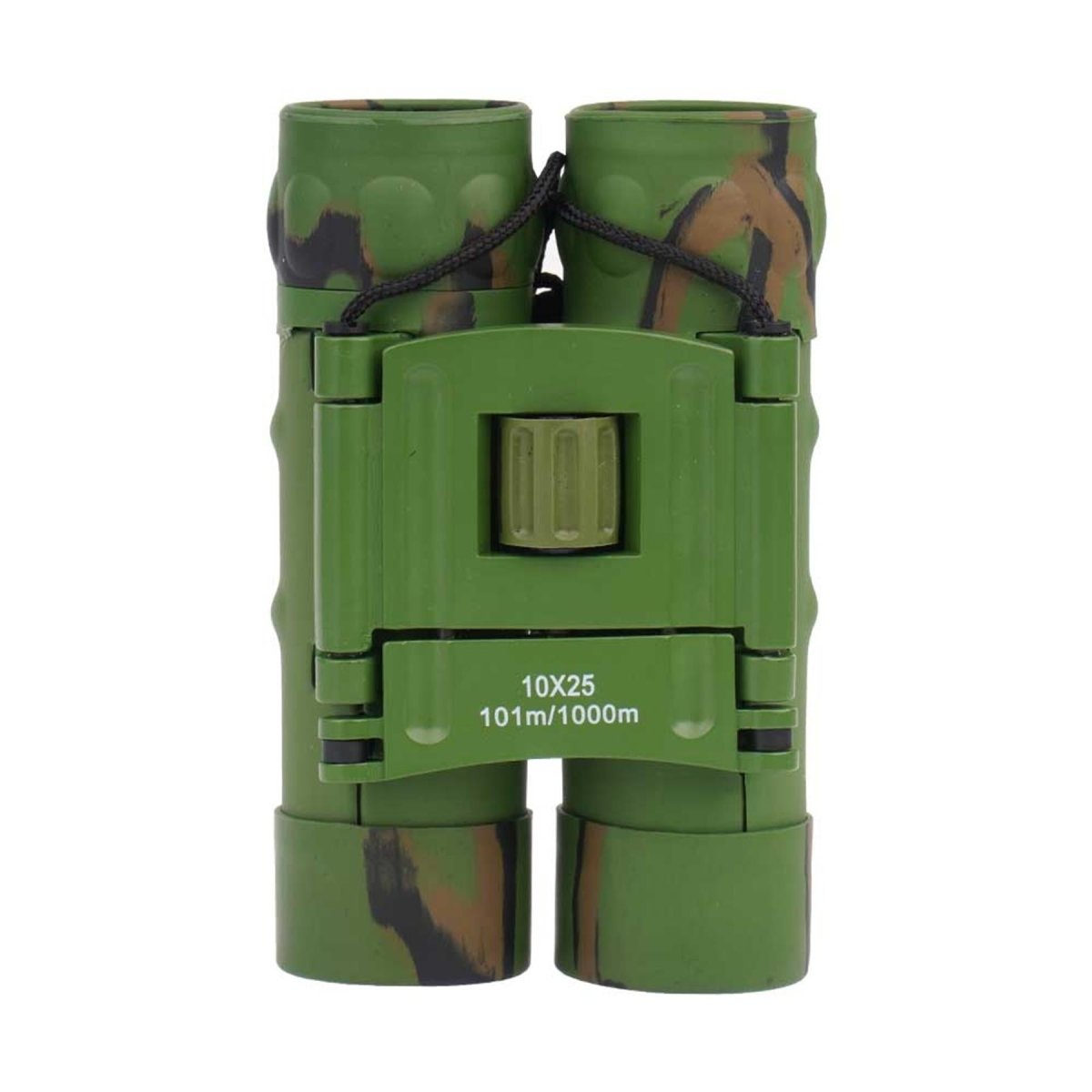 MIL-TEC Gen II Collapsible Binoculars 10x25 Diopter Fine Tuning Pouch Camo