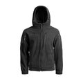 MIL-TEC GEN II Fleece Jacket Warm Reinforced Elbows Hood Chest Pocket Black