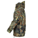 Mil-Tec German army Parka w liner GoreTex camo Flecktarn Waterproof Men Jacket - GoMilitar