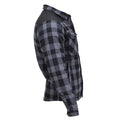 MIL-TEC German Military Lumberjack jacket plaid checkered warm black gray NEW
