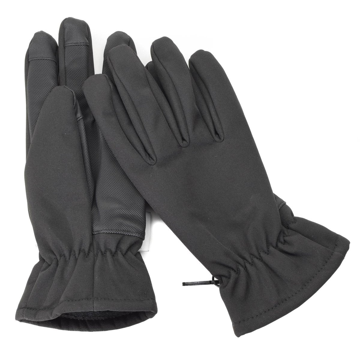 Mil-Tec Gloves Men Softshell THINSULATE™ lining Black Winter Mens tactical gear