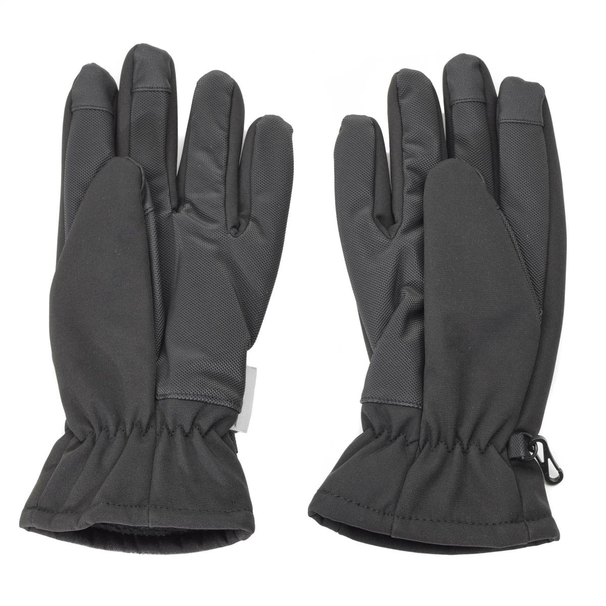 Mil-Tec Gloves Men Softshell THINSULATE™ lining Black Winter Mens tactical gear