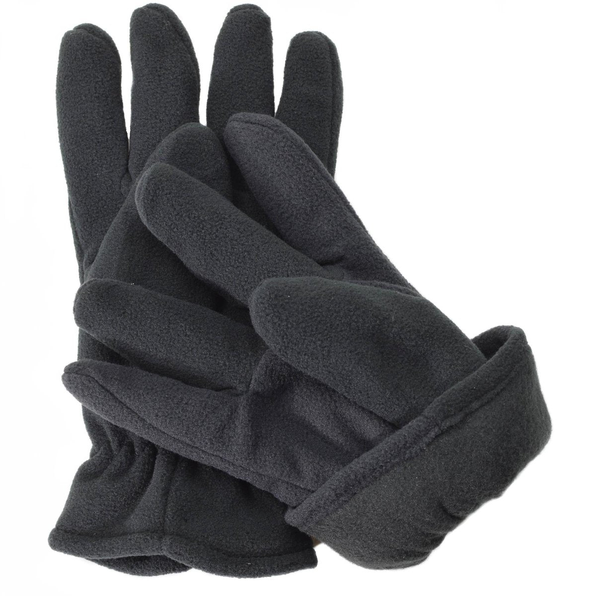 Mil-Tec Gloves Men Warm Fleece THINSULATE™ lining Black Winter tactical gear