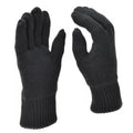 Mil-Tec Gloves Men Warm Knitted THINSULATE™ lining Black Winter tactical gear