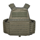 MIL-TEC LASER CUT modular plate carrier tactical combat vest molle Olive