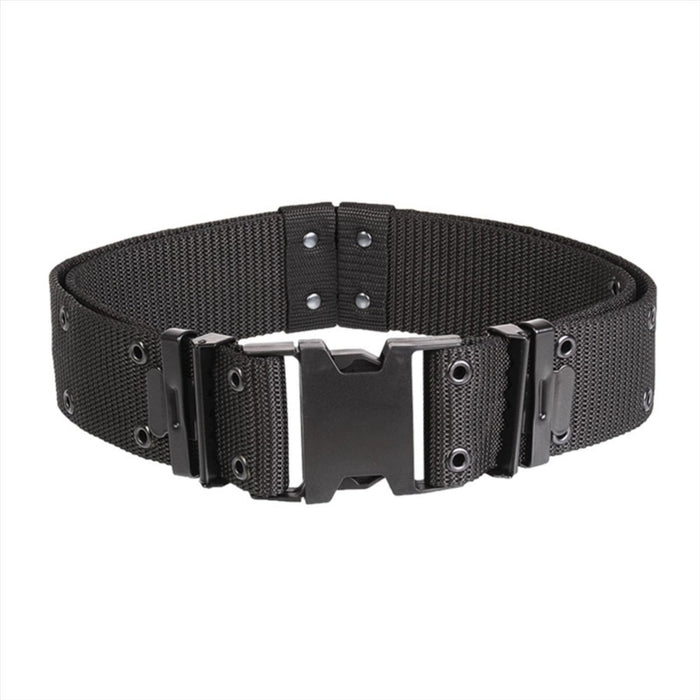 MIL-TEC LC2 Tactical Pistol Belt Quick Fastener Individual Adjustable Black - GoMilitar