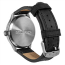 MIL-TEC Retro Pilot Watch Quartz Mechanism Natural Leather Bracelet Black