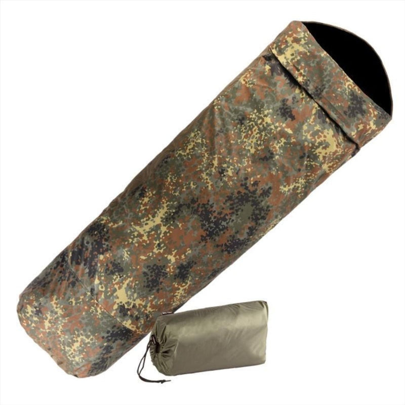 MIL-TEC Sleeping Bag 225cm Camping 3 Layer Laminate Waterproof Breathable