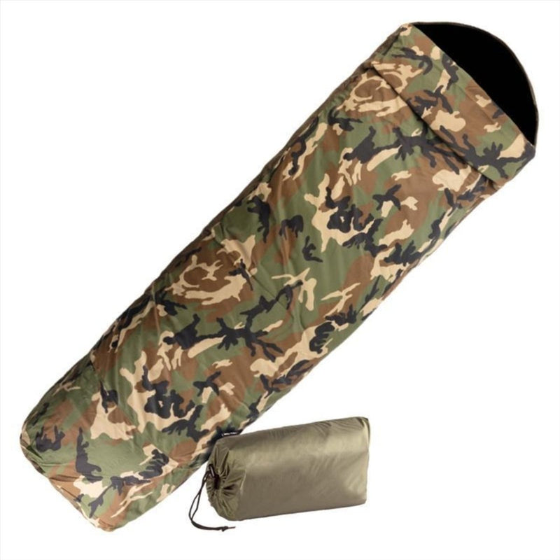 MIL-TEC Sleeping Bag 225cm Camping 3 Layer Laminate Waterproof Breathable
