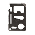 MIL-TEC Survival Tool Stainless Steel Outdoor Multi Tool Pouch Included Black
