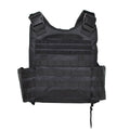 MIL-TEC tactical defence plate carrier vest combat equipment system Black