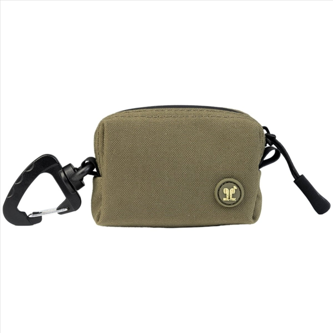 MIL-TEC Tactical Earpod Pouch 700D Zipper Carabiner Attachment Utility