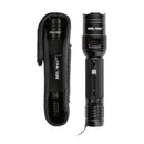 MIL - TEC Tactical Flashlight 450 Lumen USB - C Rechargeable Tail Switch Cree - GoMilitar
