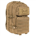 MIL-TEC US Assault Tactical Backpack 36L Ergonomic Formed Padded Shoulders