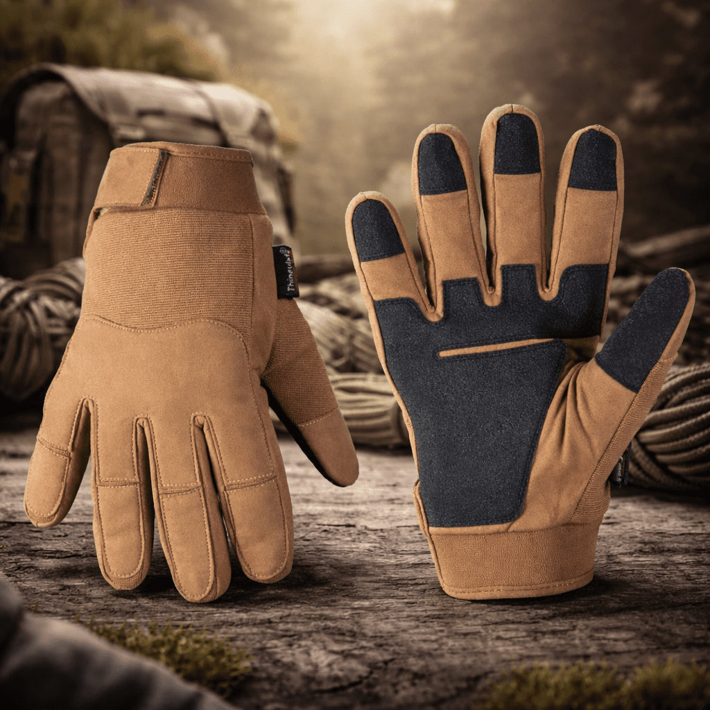 Mil-Tec Winter Tactical Gloves Thinsulate HiPora Water Resisant Cold Coyote