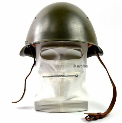 NEW Italy italian army white face mask balaclava two hole mask with zip - GoMilitar