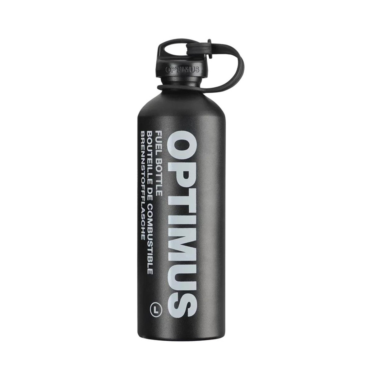 Optimus Liquid fuel bottle 600ml 1000ml safety cap durable lightweight black