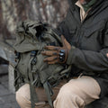 Original Austria military Tactical Backpack Detachable Top Cover 25l OD Green