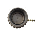 Original Austrian army canteen aluminum flask plastic screw lid military surplus