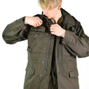Original Austrian army combat M65 jacket OD military olive drab Parka combat NEW - GoMilitar