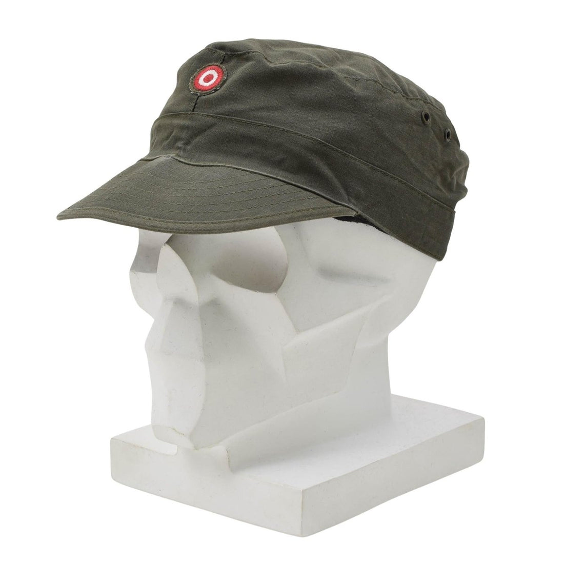 Original Austrian Army KAZ03 Combat Cap Ripstop Military Issued Olive Used