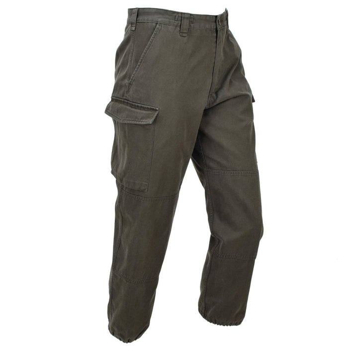 Original Austrian Army KAZ03 Field Pants Cargo Pockets Military Issued Olive - GoMilitar
