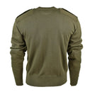 Original Austrian army pullover Jumper commando Olive OD wool sweater NEW - GoMilitar