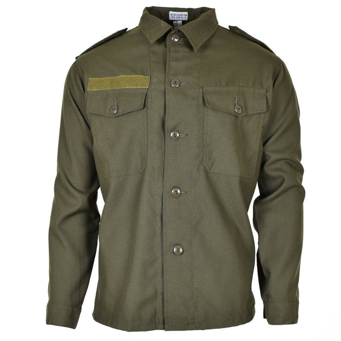 Original Austrian BH army combat shirt military olive green BDU Field NEW - GoMilitar