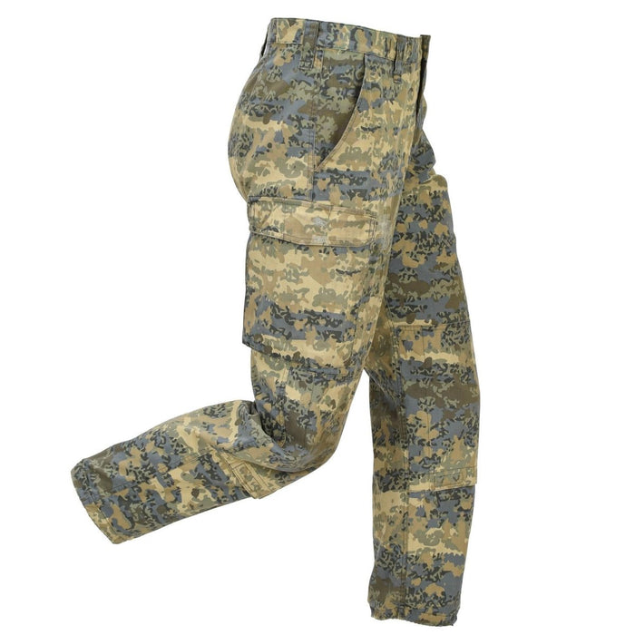 Original Austrian Military Cargo Pants Reinforced Knees Tarnanzug Camo - GoMilitar