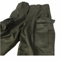 Original Belgian army field combat pants M65 olive green military pants surplus