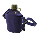 Original Belgian Military 1L Canteen Plastic Pouch Aluminium Cup Included