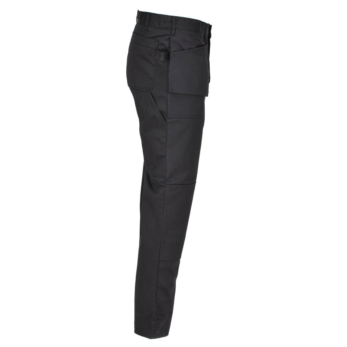 Original Belgian Military work cargo pants durable reinforced knees black NEW