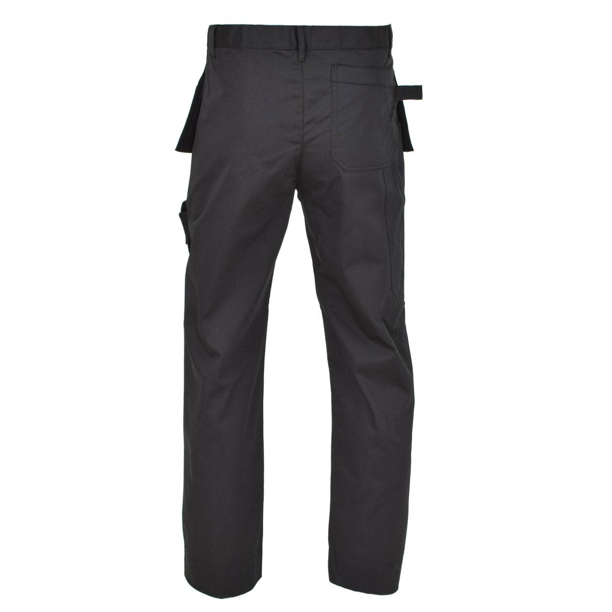 Original Belgian Military work cargo pants durable reinforced knees black NEW