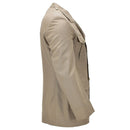 Original Belgium Military Formal Jacket Metal Buttons Shoulder Epaulettes Khaki - GoMilitar