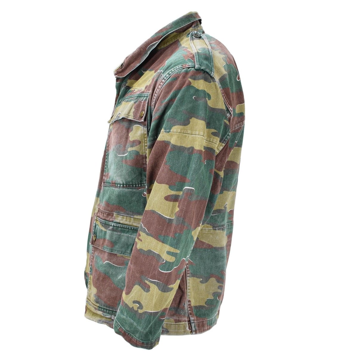 Original Belgium Military M56 jigsaw camouflage jacket field combat troops army