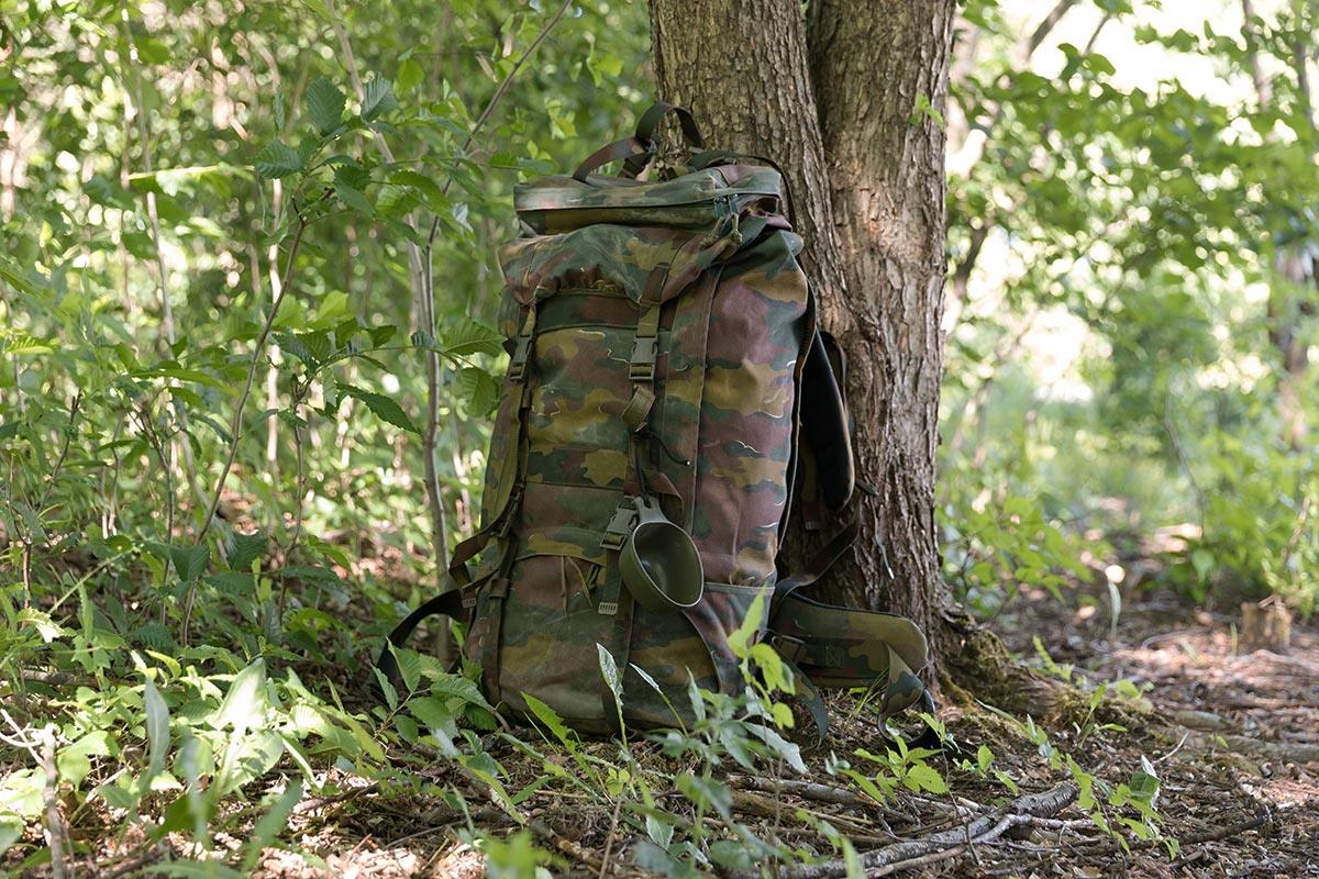 Original Belgium Military tactical field backpack Large 110l hiking camping bag