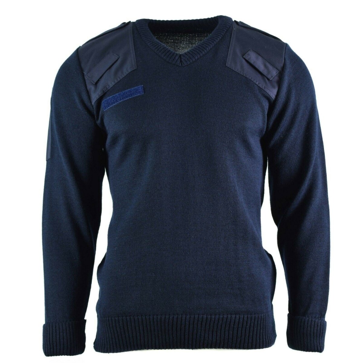 Navy blue military sweater Original British army police pullover ...