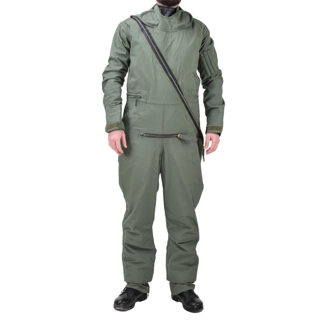 Original British military aircrew green coverall immersion MK20A protection suit