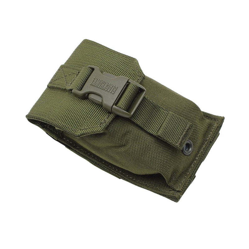 Original British Military compass pouch strobe Molle tactical gear field Olive - GoMilitar