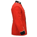 Original British Military Formal Jacket Golden Buttons Without Epaulettes Red