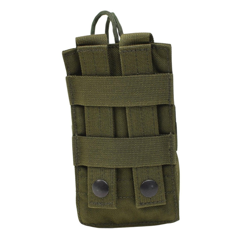Original British Military GPS radio pouch molle bag nylon bag holster Olive - GoMilitar