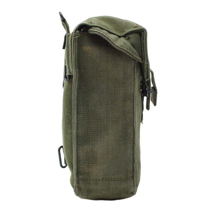 Original British military M58 magazine pouch small vintage tactical army Olive - GoMilitar